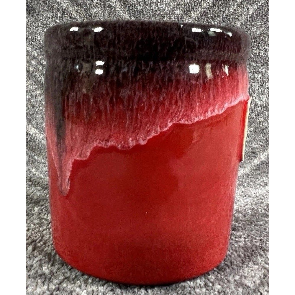 Snap-On 2023 Exclusive Red Deneen Pottery Handmade Mug 4”Hx3.25” - Picture 6 of 9